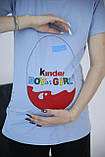 Футболка для вагітних Pregnant Style Кіндер-2 44 блакитна, фото 10