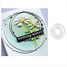 Ніж для створення вирубки із картона Круги NOZ009, фото 2