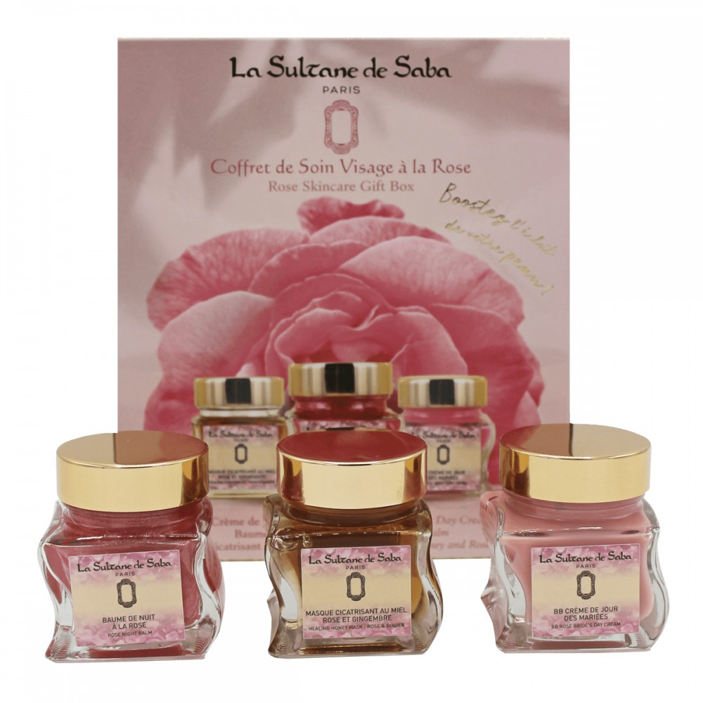 Набір для обличчя La Sultane De Saba Нydrating Rose Range