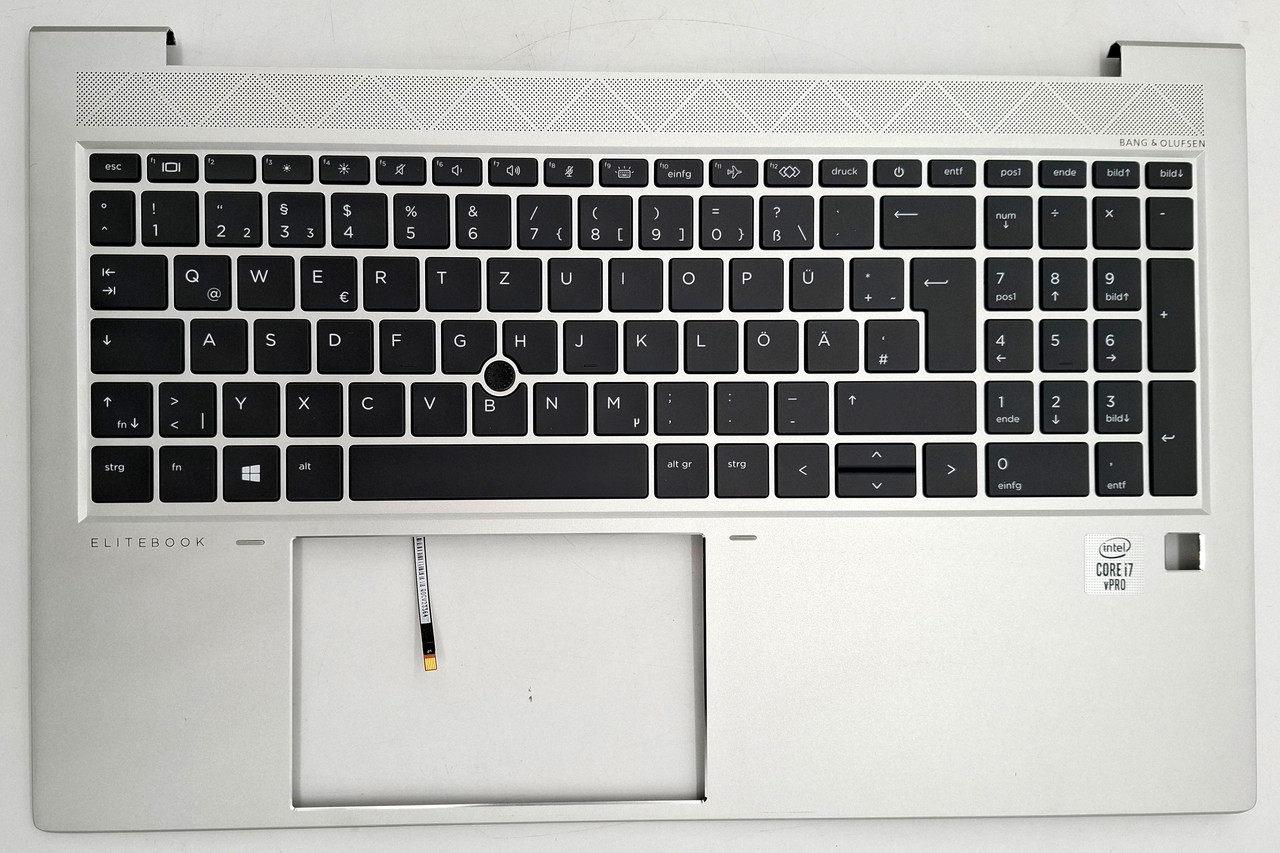 Верхня кришка корпусу з клавіатурою до ноутбука HP EliteBook 850/855 G7, 850 G8.