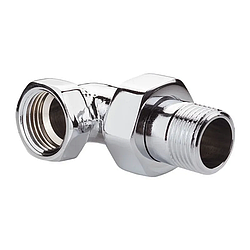 Згін американка (хром) 1" кутовий Koer KR.342.chr (KR2707)