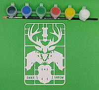 3D розмальовка-пазл "Комплект Різдвяний"