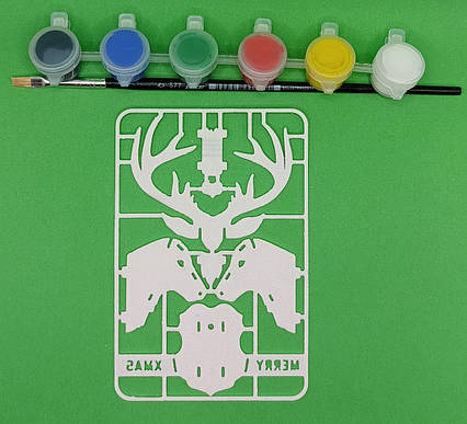 3D розмальовка-пазл  "Комплект Різдвяний"