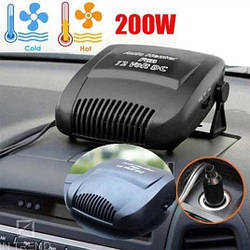 Автомобільний нагрівач DC 12 V, 200 W живлення від прикурювача