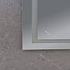 Дзеркало Mixxus WARM MR12-70x50-REVERSE з LED Touch, Anti-fog, димером, регулюванням яскравості (MI6670, фото 7
