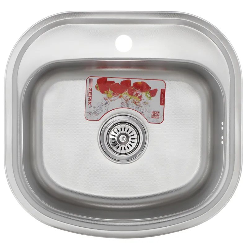 Мийка кухонна Zerix Z4947-08-180D (decor) (ZM0560), фото 1