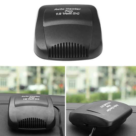 Автомобільний нагрівач DC 12 V, 200 W живлення від прикурювача, фото 1