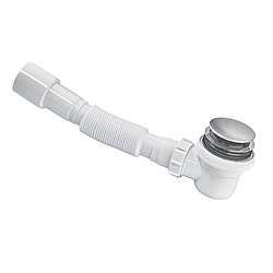 Сифон для душового піддона Zerix SD-03 1 1/2" з випуском Click-Сlack (ZX5087)