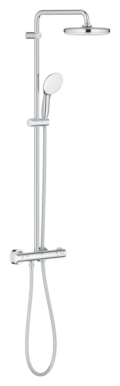 Душова система Grohe Tempesta System 210 з термостатом для настінного монтажу (26811001)