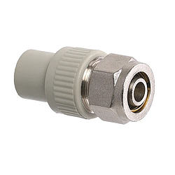 Муфта для колектора Koer K0284.Pro — 20x16x2.0mm PPR з переходом на PEX (KP3159)