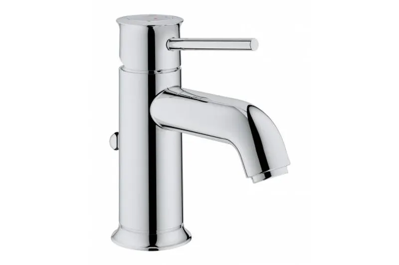 Змішувач для умивальника з дон. клапаном Grohe BauClassic (23161000), фото 1