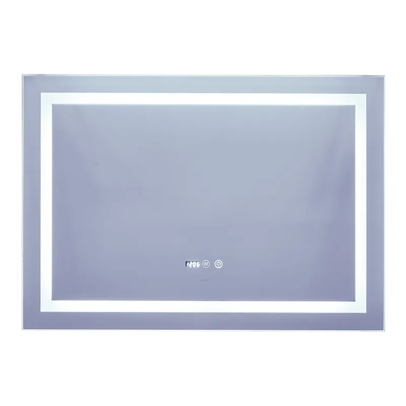 Дзеркало Mixxus Warm MR02-100x70 (годинник, LED-підсвітка, антизапотівання) (MI6002), фото 1