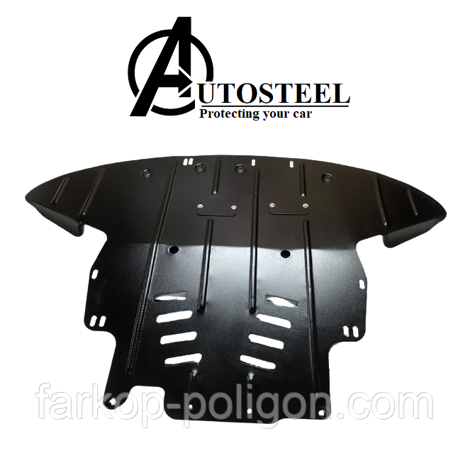 Захист двигуна Audi A4 (B6) з 2000-2004 р. Автомат, AutoSteel, фото 1