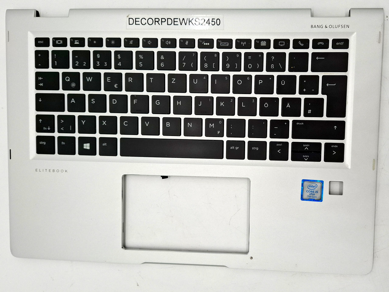 Верхня кришка корпусу з клавіатурою до ноутбука HP EliteBook x360 1030 G2.