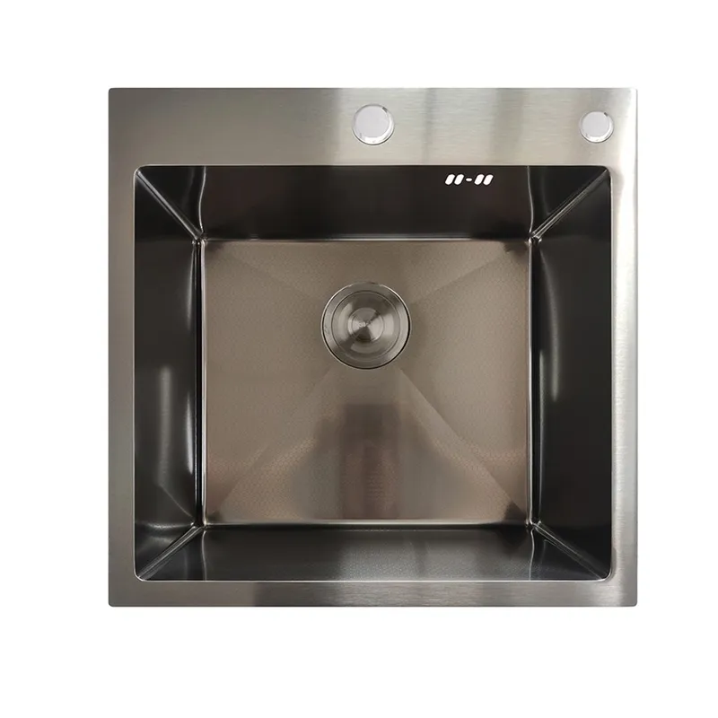 Мийка Mixxus MH5050 Decor Nano-Black з неірж. сталі (колір графіт) (MX1929), фото 1