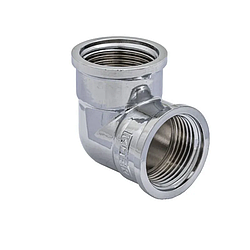 Кут 1" ВВ (хром) Koer KF.L10F.CHR (KF0126)