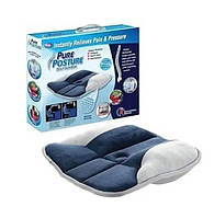 Ортопедична подушка Pure Posture для спини хребта та водіїв антиалергенна універсальна