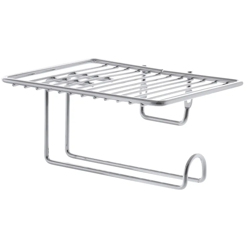 Паперовий тримач з полицею Zerix LR505 (LL1458), фото 1