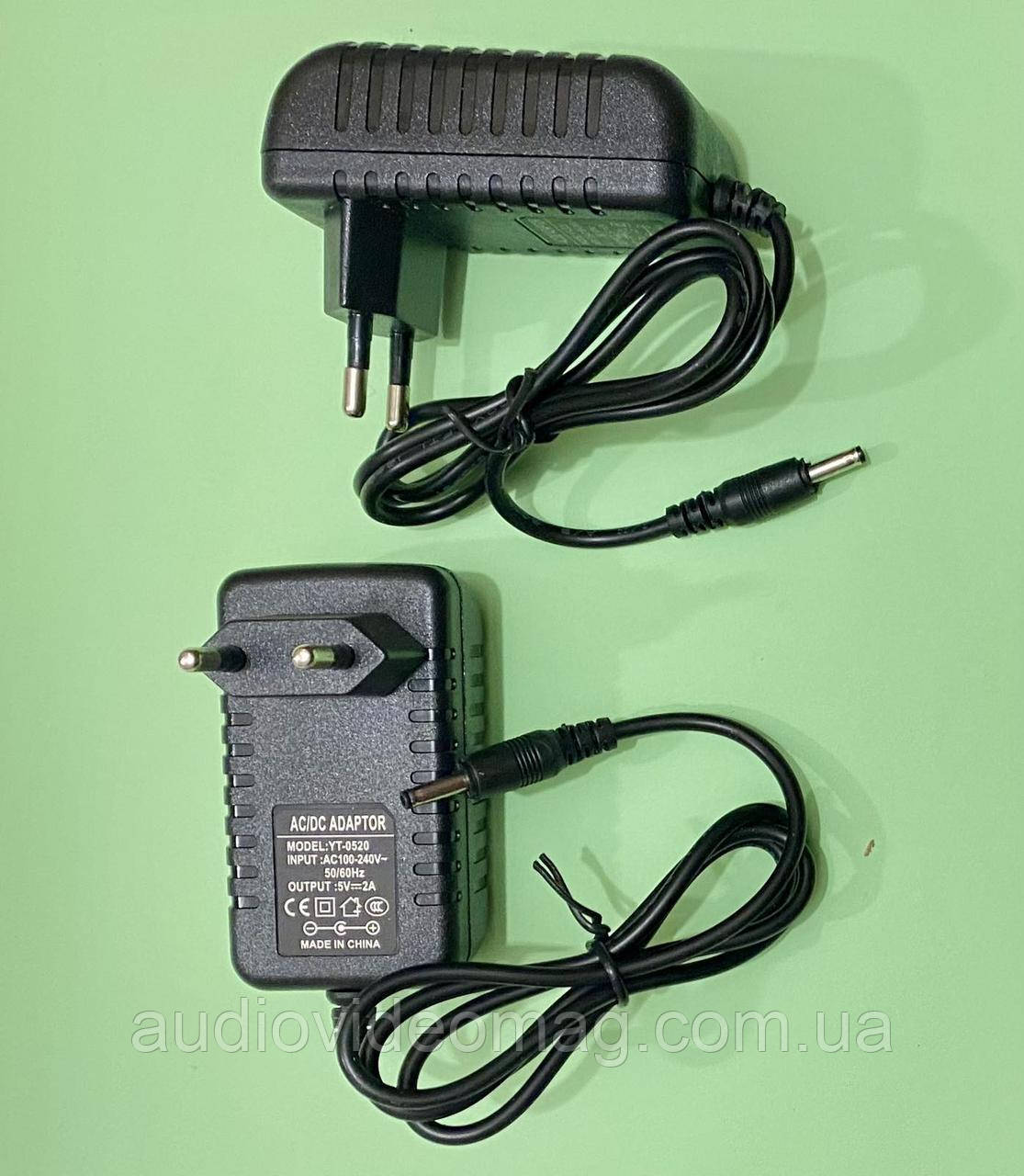 Блок живлення 5 V 2 A штекер 3.5-1.4
