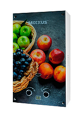Газова колонка MIXXUS GWH-0310 BASIC GLASS димохідна 10 л/хв (панель зі скла з малюнком) (WH00