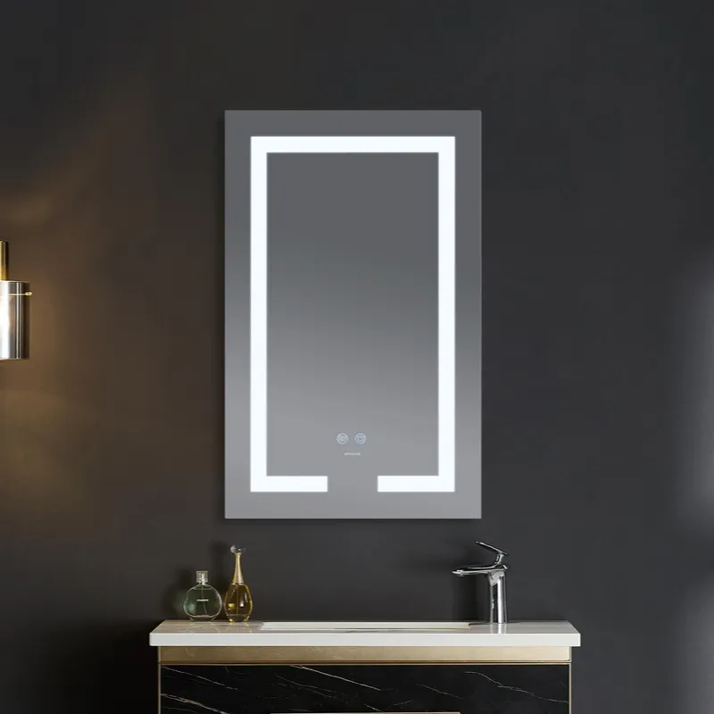 Дзеркало Mixxus HARD MR07-50x80 з LED Touch, Anti-fog, димером, регулюванням яскравості (MI6658), фото 1