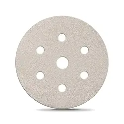 Круг шліфувальний Р120 Smirdex 510 для сухого шліфування, діаметр 150 мм, 7 отворів