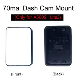 Оригінальне кріплення тримач на 3 м скотчі для відеореєстратора Xiaomi 70mai Dash Cam Pro Plus+ A500S  Lite2 A200 Mount