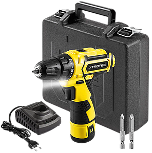 Акумуляторний дриль-шурупокрут Trotec PSCS 11-12V (+кейс)
