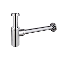 Сифон для умивальника Koer BT-01-01 1 1/4'' (Квіт хром) (KR3407)
