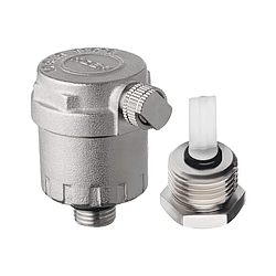 Повітровідвідник автоматичний прямий зі зворотним клапаном Koer KR.1246 — 1/2" (KR3127)