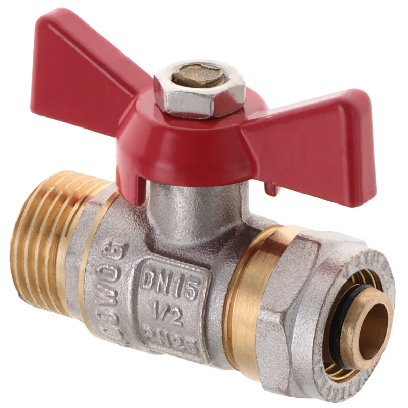 Кран кульовий Waterpro Wing 16x1/2M (MA0115), фото 1