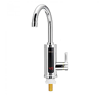 Проточний електричний кран водонагрівач для кухні Delimano 3000w, нагрівач електро кран Міні бойлер