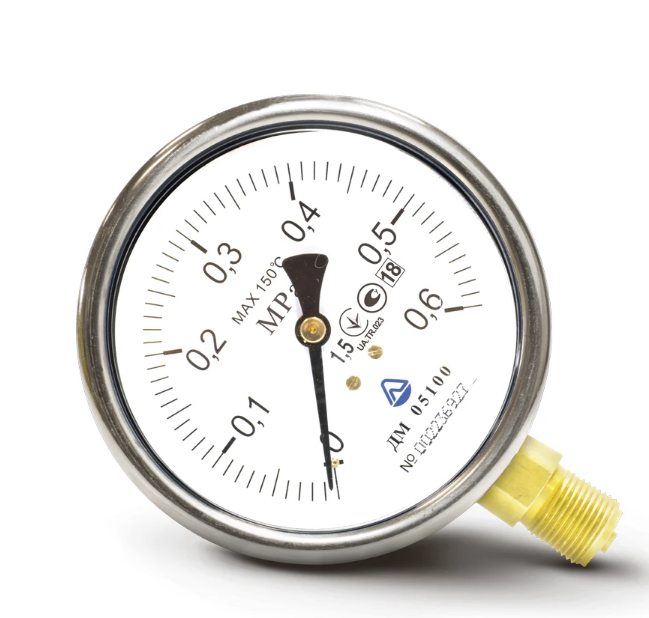 Манометр ДМ 05100 - 1 МПа 1.5 - 0.7М-Г, фото 1
