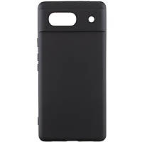 Чохол Silicone Cover Lakshmi Full Camera (AA) для Google Pixel 7a Чорний / Black