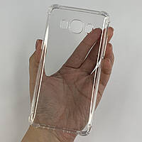 Чохол для Samsung Galaxy J5 2016 J510 прозорий з бронь кутами