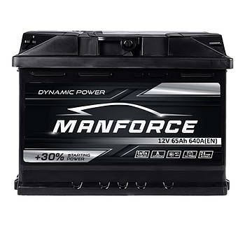 Автомобільний акумулятор MANFORСE MF  65Ah 640A L+ (L2)