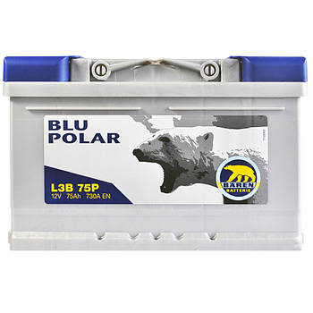 Автомобільний акумулятор BAREN Blu polar 75Аh 730А R+ 7905629