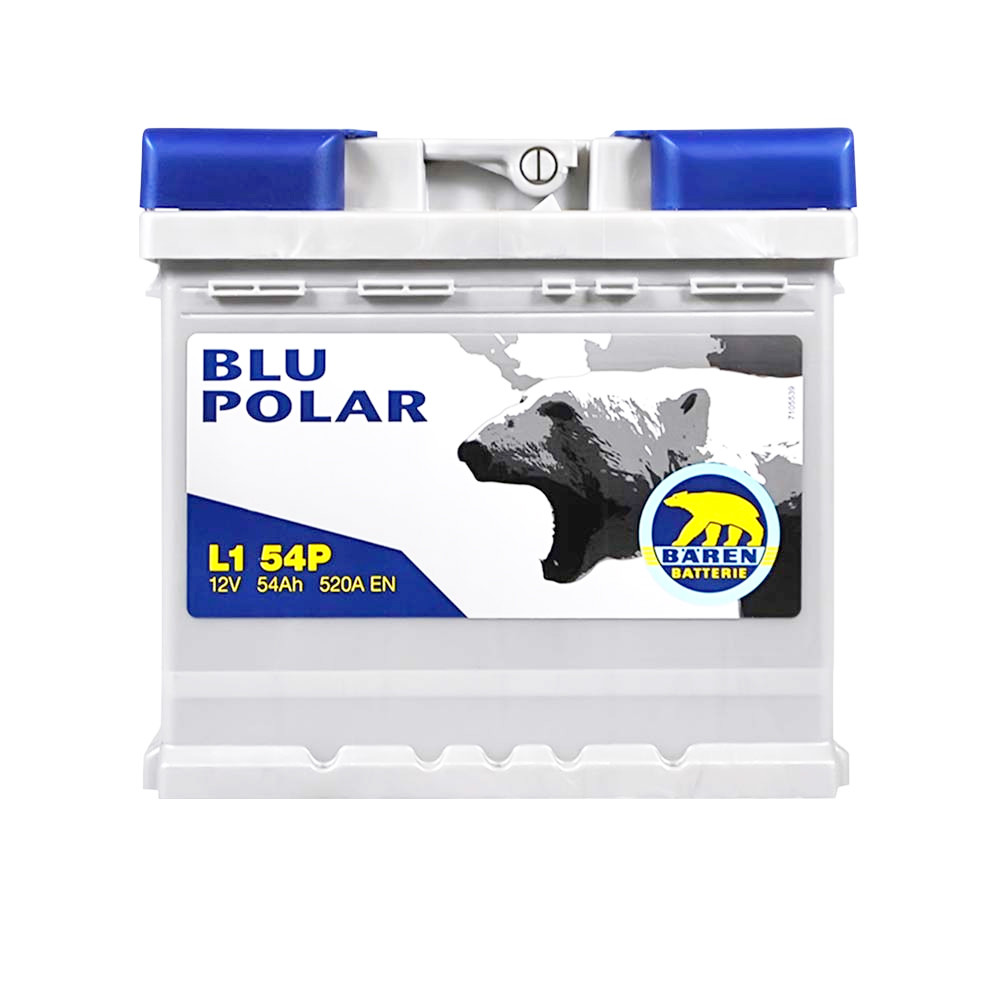 Автомобільний акумулятор BAREN Blu polar 54Аh 520А R+ 7905618