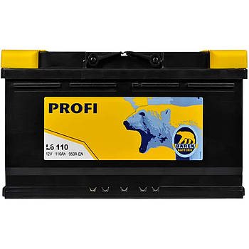 Автомобільний акумулятор BAREN Profi 110Аh 950А R+ 7905701