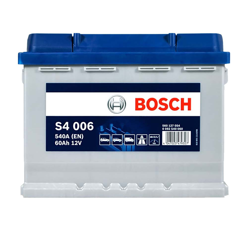 Автомобільний акумулятор BOSCH 60Ah 540A L+ 0092S40060