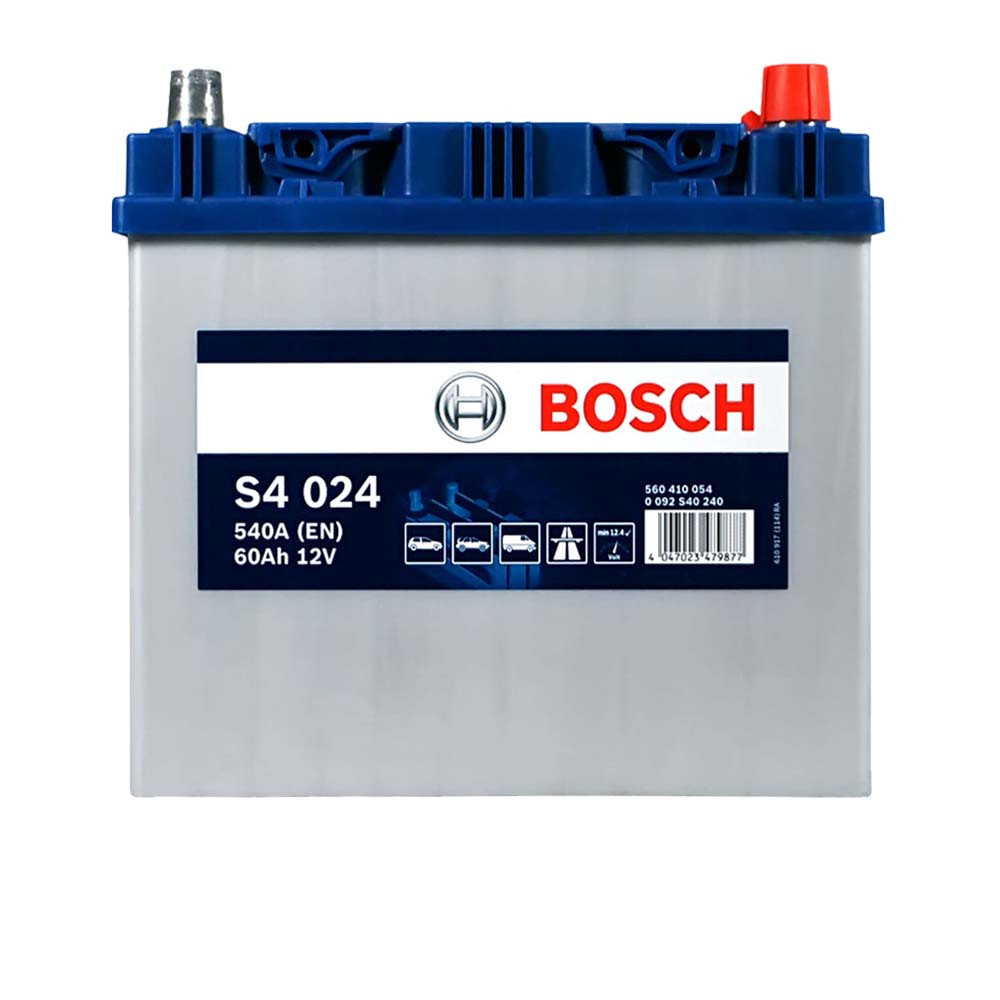 Автомобільний акумулятор BOSCH Asia 60Ah 540A R+ 0092S40240, фото 1