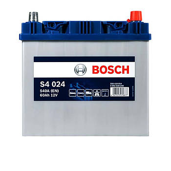 Автомобільний акумулятор BOSCH Asia 60Ah 540A R+ 0092S40240