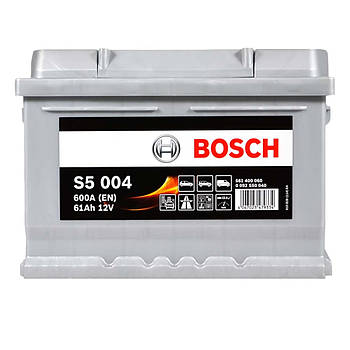 Автомобільний акумулятор BOSCH 61Ah 600A R+ 0092S50040