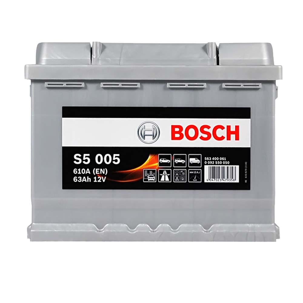 Автомобільний акумулятор BOSCH 63Ah 610A R+ 0092S50050