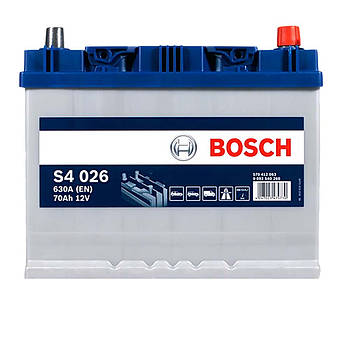 Автомобільний акумулятор BOSCH Asia 70Ah 630A R+ 0092S40260
