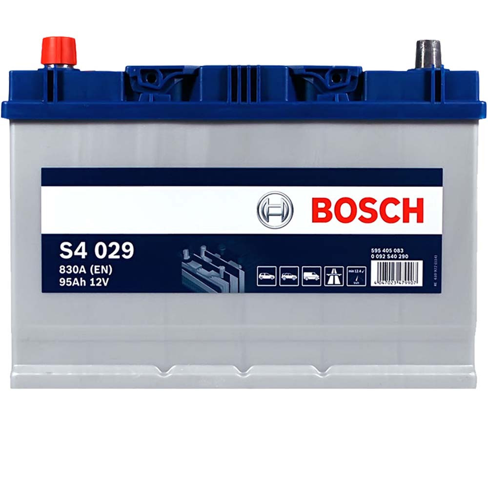 Автомобільний акумулятор BOSCH Asia 95Ah 830A L+ 0092S40290, фото 1
