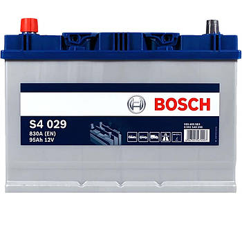 Автомобільний акумулятор BOSCH Asia 95Ah 830A L+ 0092S40290