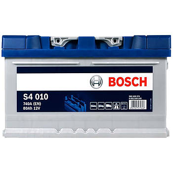 Автомобільний акумулятор BOSCH 80Ah 740A R+ 0092S40100