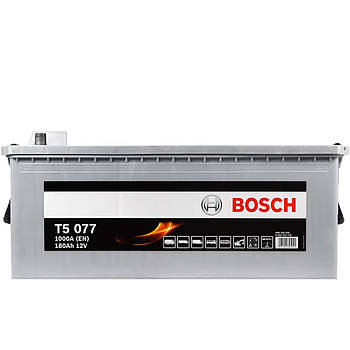 Автомобільний акумулятор BOSCH 180Ah 1000A L+ 0092T50770