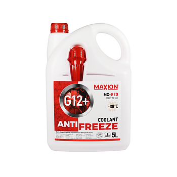 Antifreeze MAXION G12+ Red -38 5л